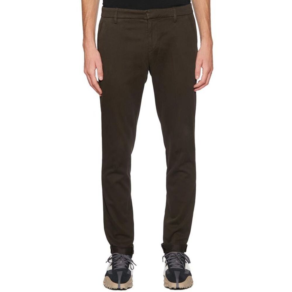 DONDUP Men's Cotton Twill Chinos Men Beige Pants